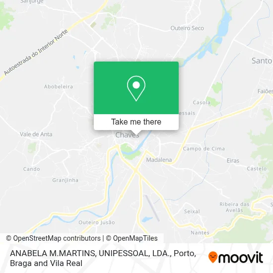 ANABELA M.MARTINS, UNIPESSOAL, LDA. map