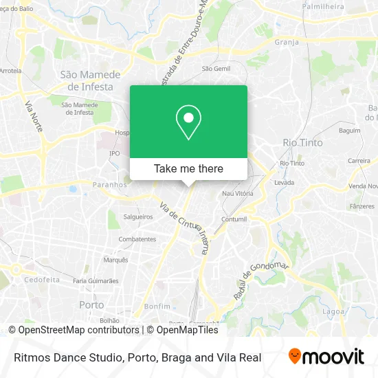 Ritmos Dance Studio mapa