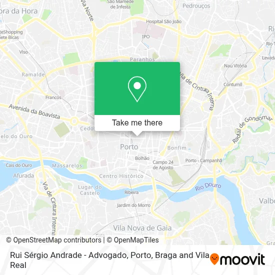 Rui Sérgio Andrade - Advogado map