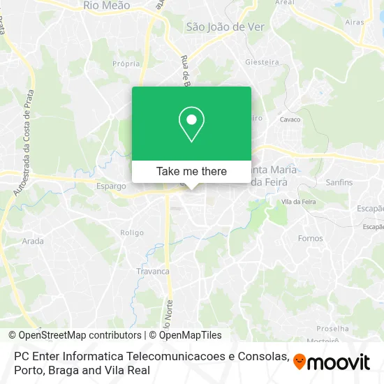 PC Enter Informatica Telecomunicacoes e Consolas map