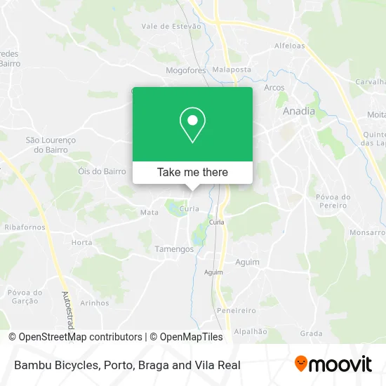 Bambu Bicycles map