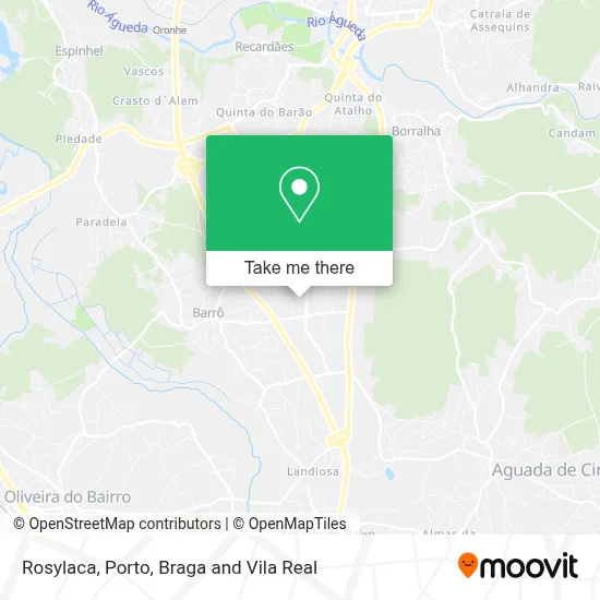 Rosylaca map