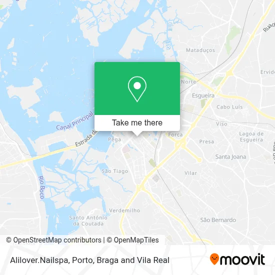 Alilover.Nailspa map