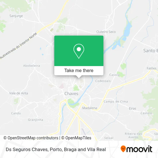 Ds Seguros Chaves map