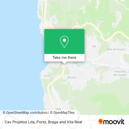 Cav Projetos Lda map