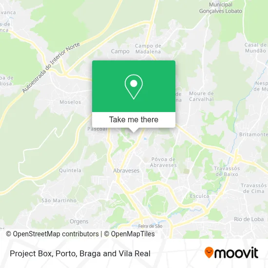 Project Box mapa