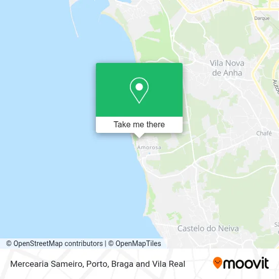 Mercearia Sameiro map