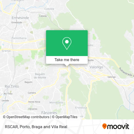 RSCAR mapa