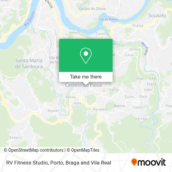 RV Fitness Studio map