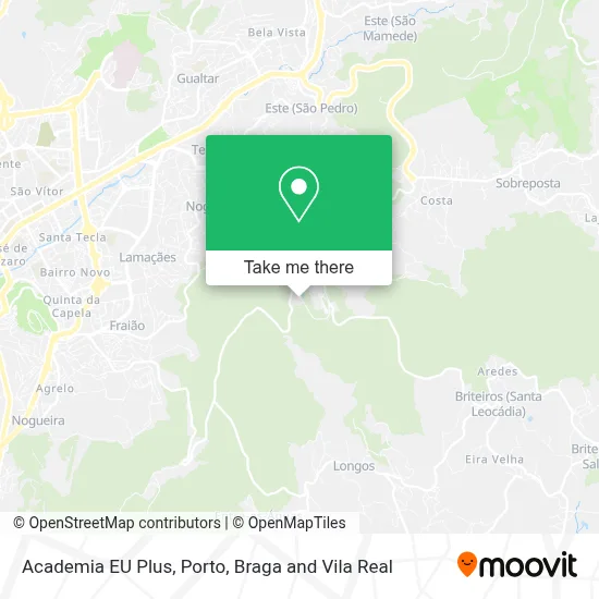 Academia EU Plus map