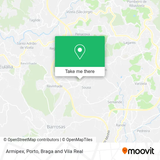 Armipex map