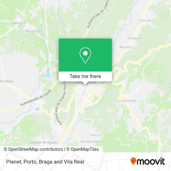 Planet map