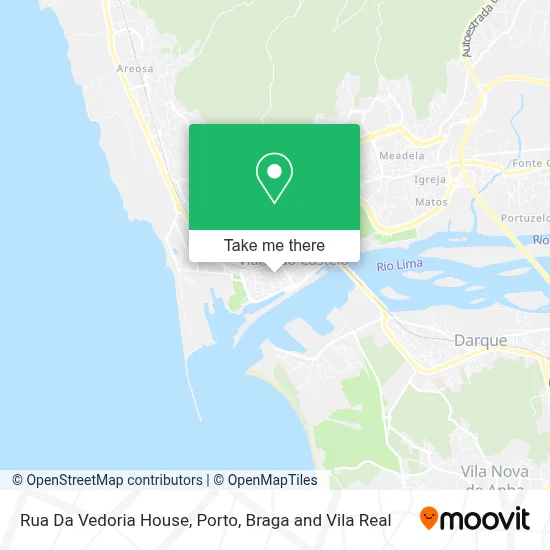 Rua Da Vedoria House map