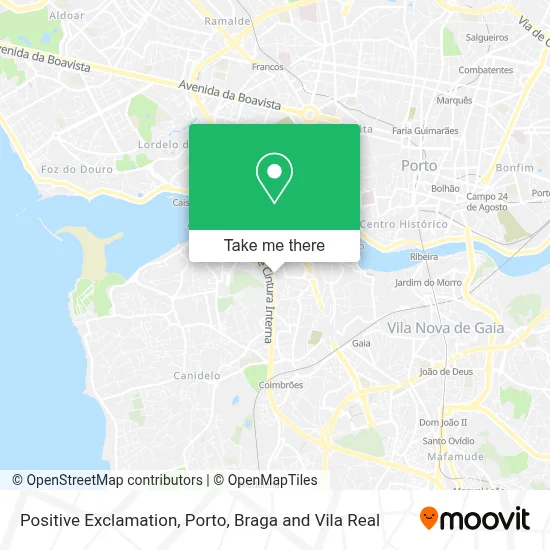 Positive Exclamation map