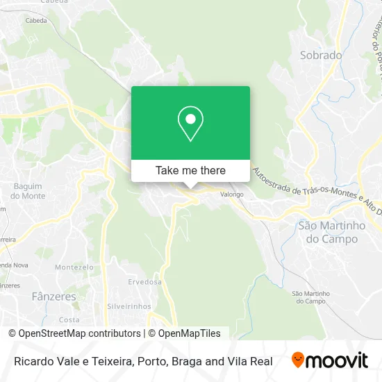 Ricardo Vale e Teixeira map