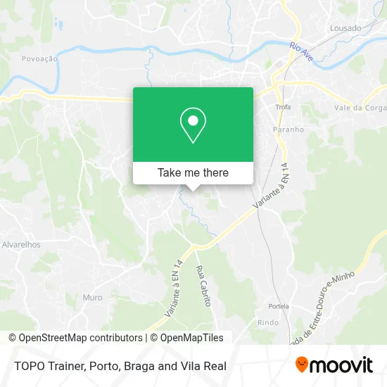TOPO Trainer map