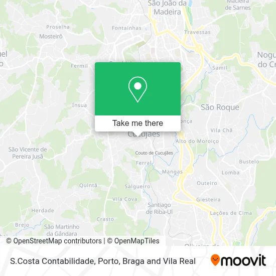 S.Costa Contabilidade map