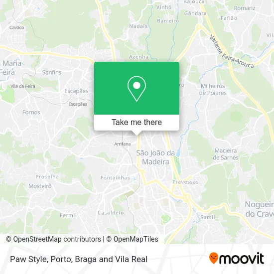 Paw Style map