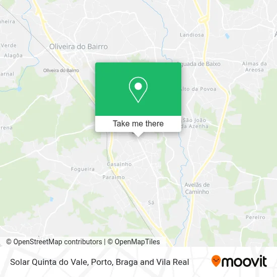 Solar Quinta do Vale map