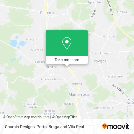 Chumis Designs map