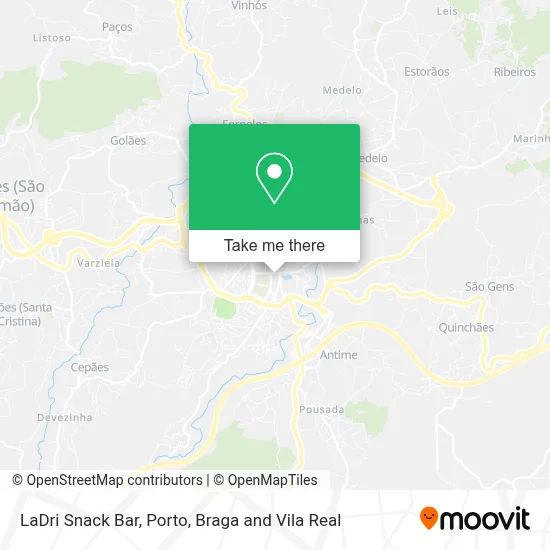 LaDri Snack Bar map