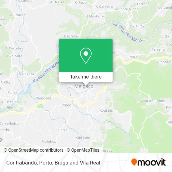 Contrabando map