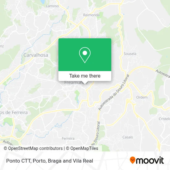 Ponto CTT map