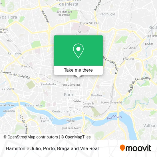 Hamilton e Julio map