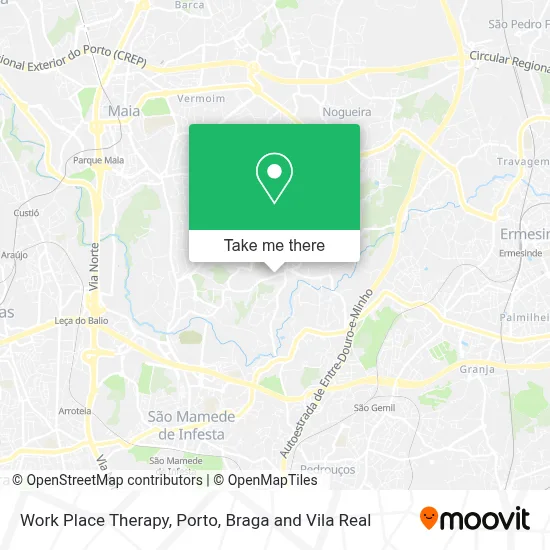 Work Place Therapy map