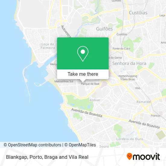 Blankgap map