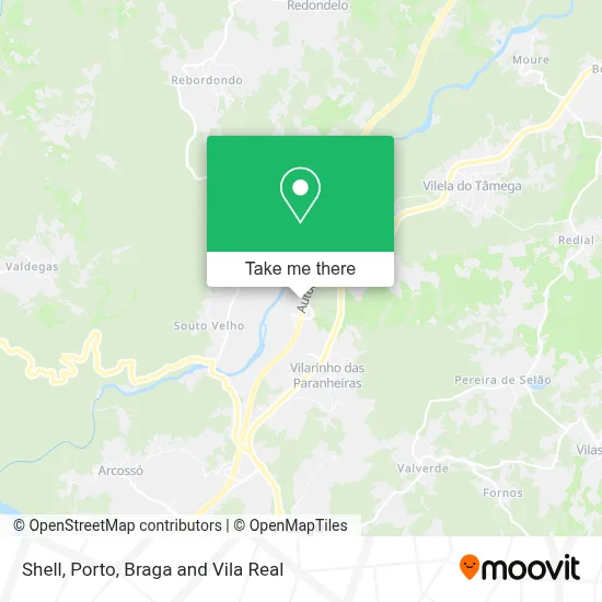 Shell mapa