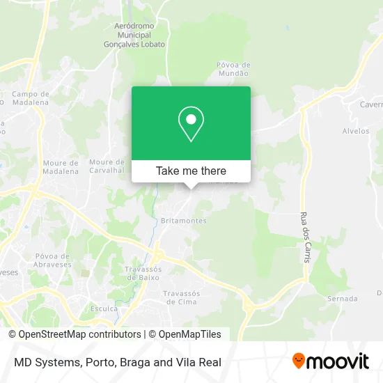 MD Systems map