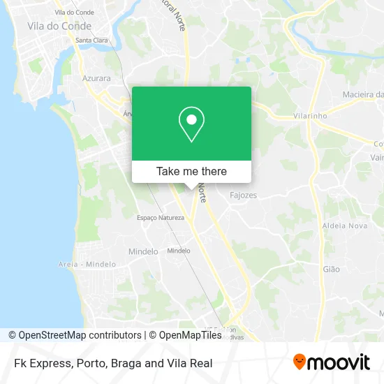 Fk Express map