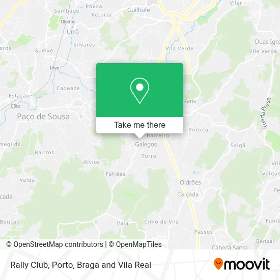 Rally Club mapa