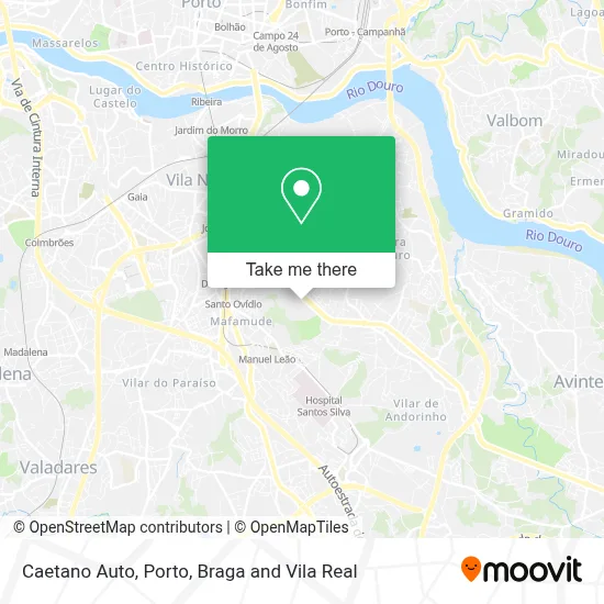 Caetano Auto map
