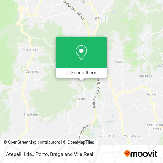 Atepeli, Lda. map
