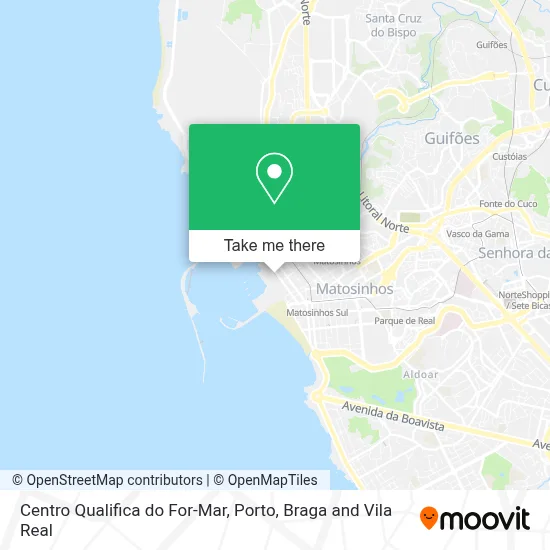 Centro Qualifica do For-Mar map