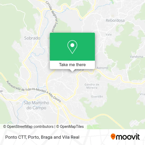 Ponto CTT map