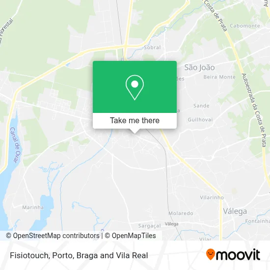 Fisiotouch map