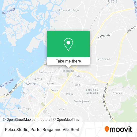 Relax Studio map