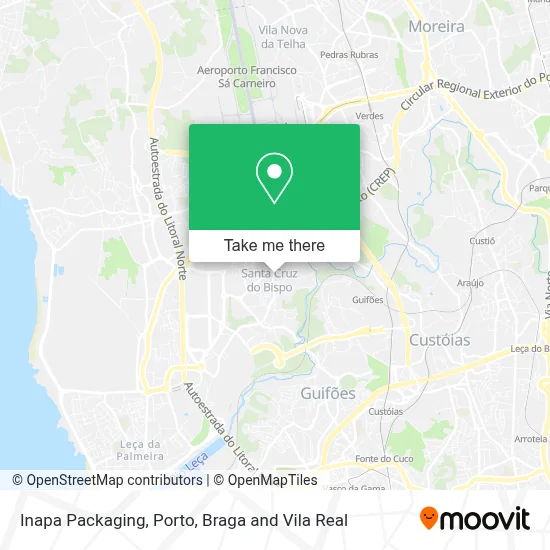 Inapa Packaging map