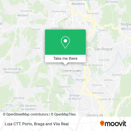 Loja CTT map