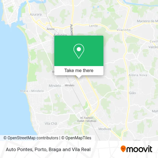 Auto Pontes map