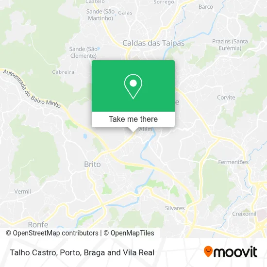 Talho Castro map