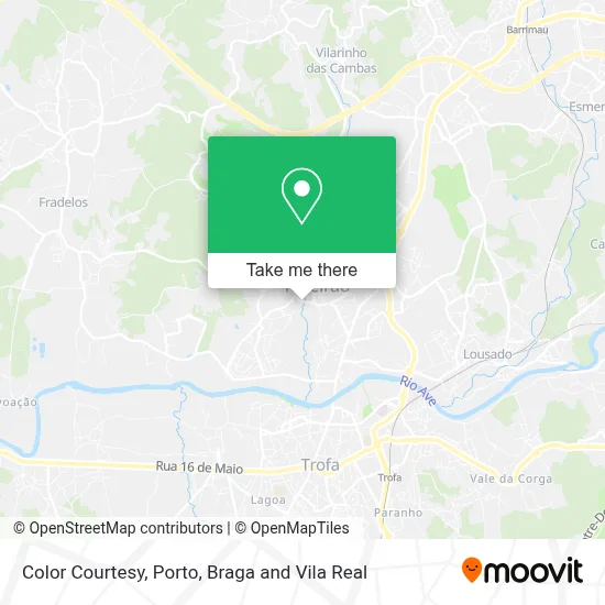 Color Courtesy map