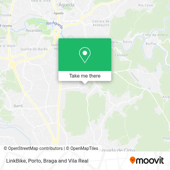 LinkBike map
