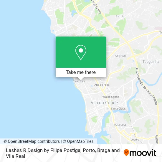 Lashes R Design by Filipa Postiga map