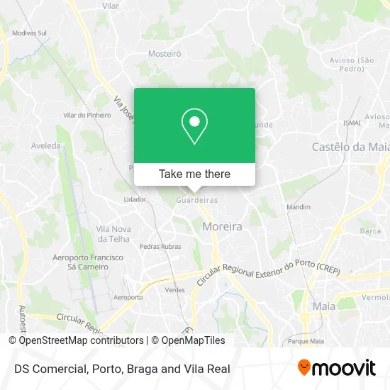 DS Comercial map
