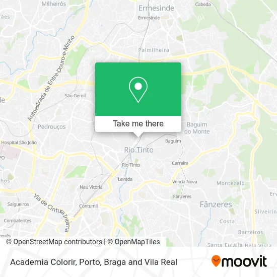 Academia Colorir map