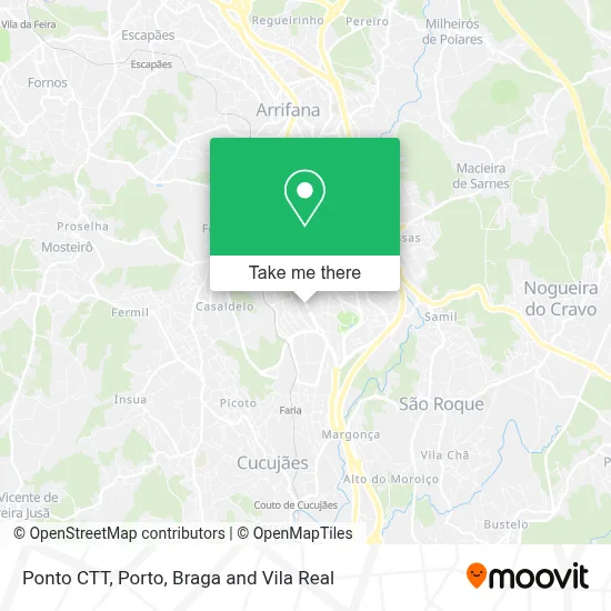 Ponto CTT map